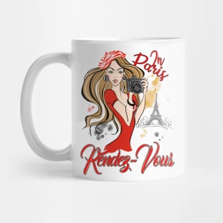 Rendez Vous In Paris Mug